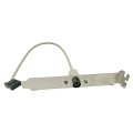 Gniazdo PS/2 PS2 (mini DIN 6-pin) na śledziu - do retro PC